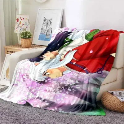 Anime Inuyasha Throw Soft Flannel