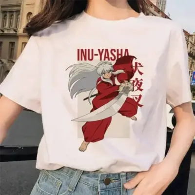 Inuyasha Printed Pattern T-shirt