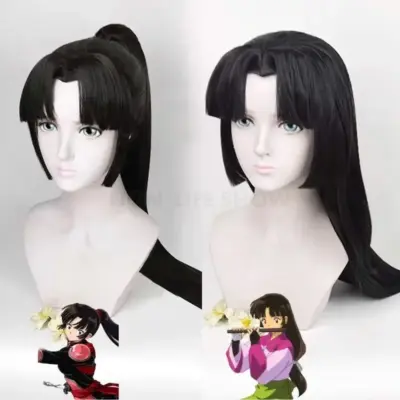 Inuyasha Sango Cosplay Wig – Halloween Carnival