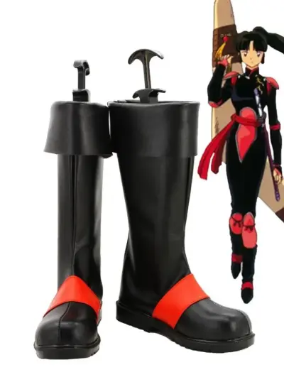 Inuyasha Sango Cosplay Shoes – Custom Made Boots
