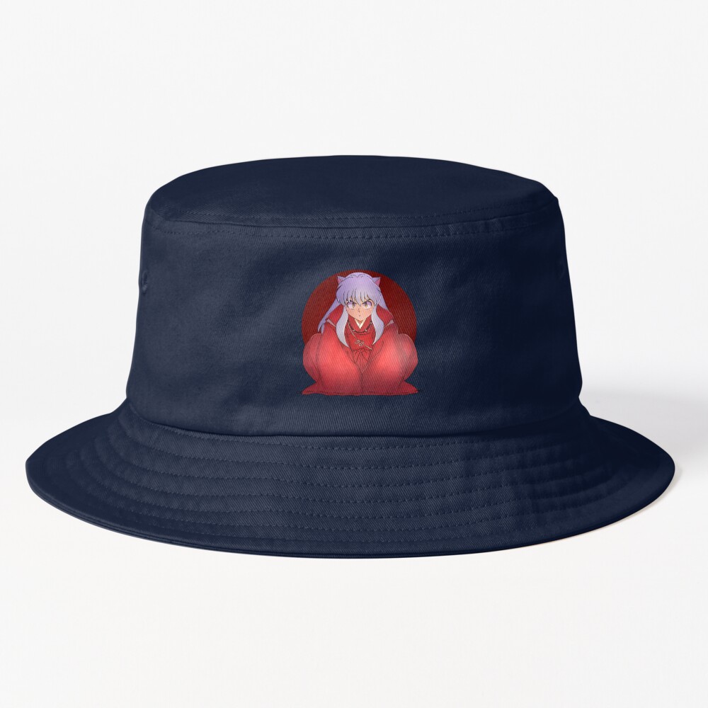 Doodle Inuyasha Hanyou Sketch Bucket Hat