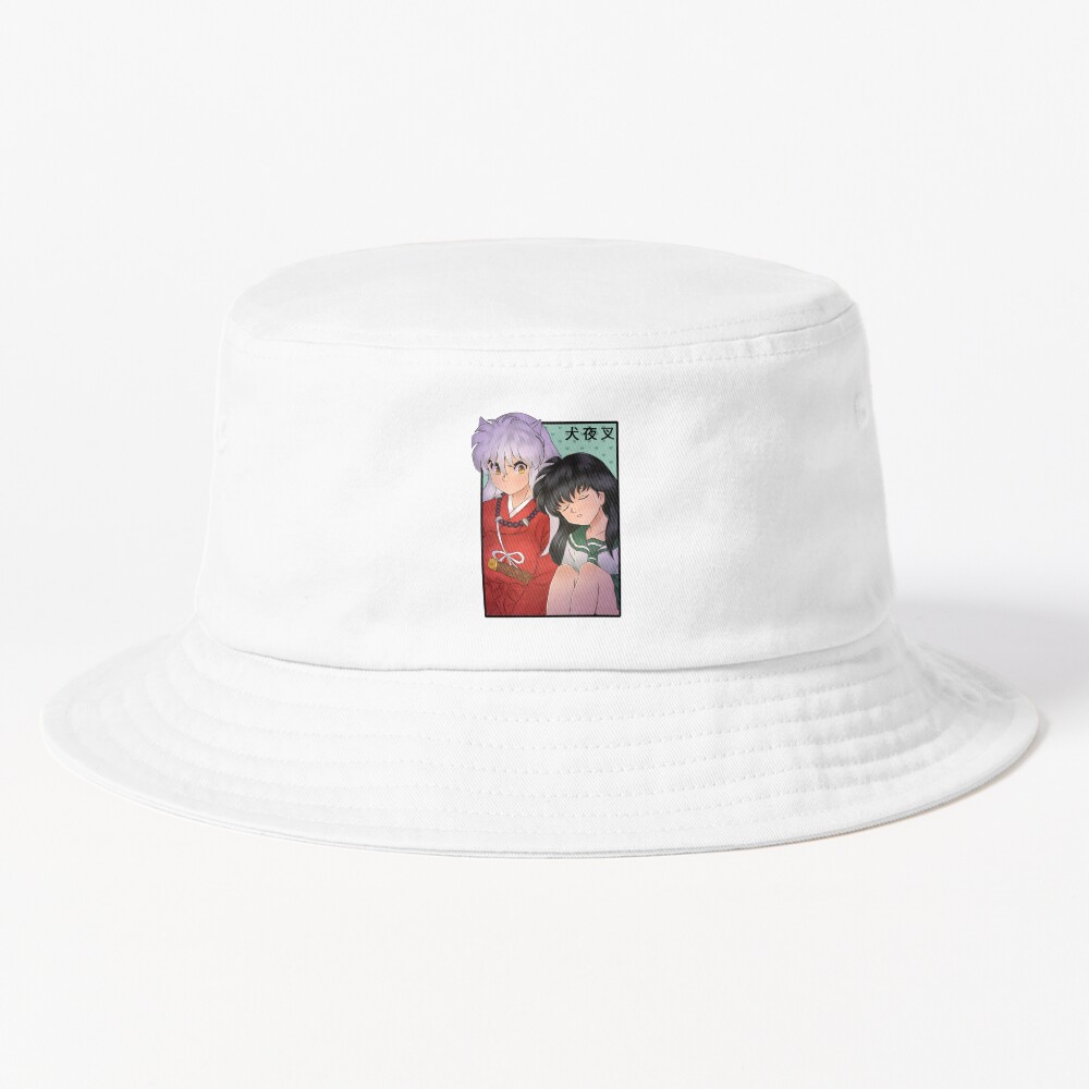 Doodle Inukag Romantic Lovers Bucket Hat