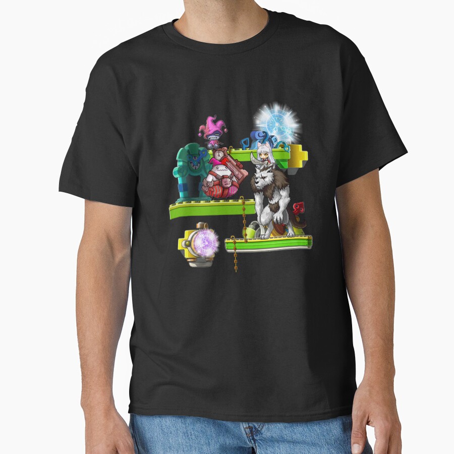 Inuyasha Maplestory Retro Adventure T-shirt - Image 3