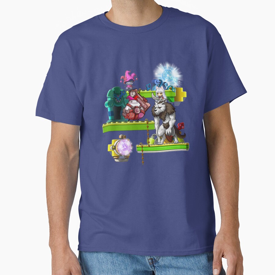 Inuyasha Maplestory Retro Adventure T-shirt - Image 4
