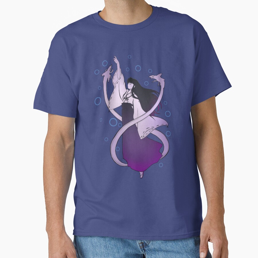 Doodle Miko Kagome T-shirt - Image 5