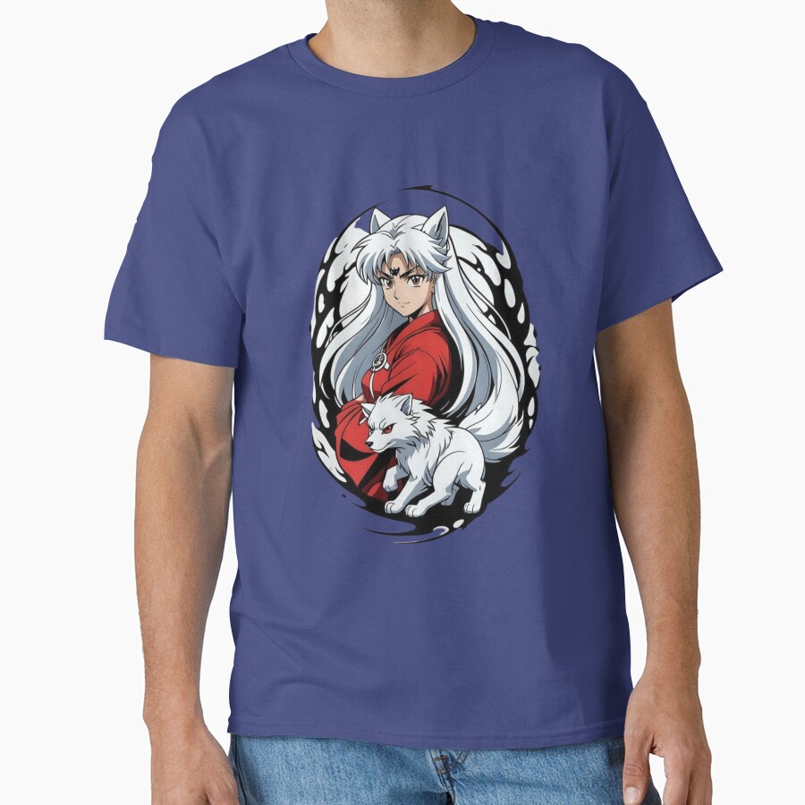 Moonlit Inuyasha Warrior Spirit T-shirt - Image 4