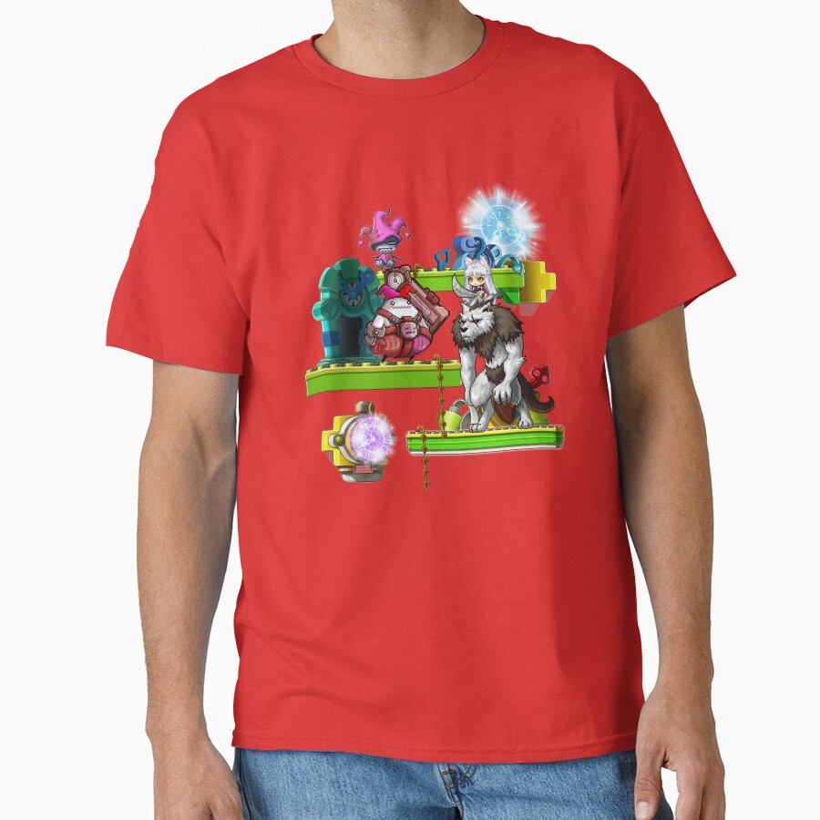 Inuyasha Maplestory Retro Adventure T-shirt - Image 5