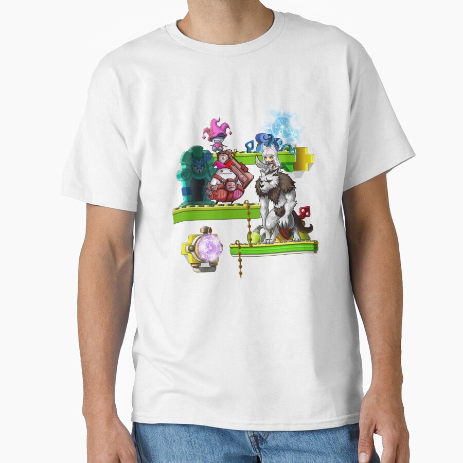 Inuyasha Maplestory Retro Adventure T-shirt - Image 2
