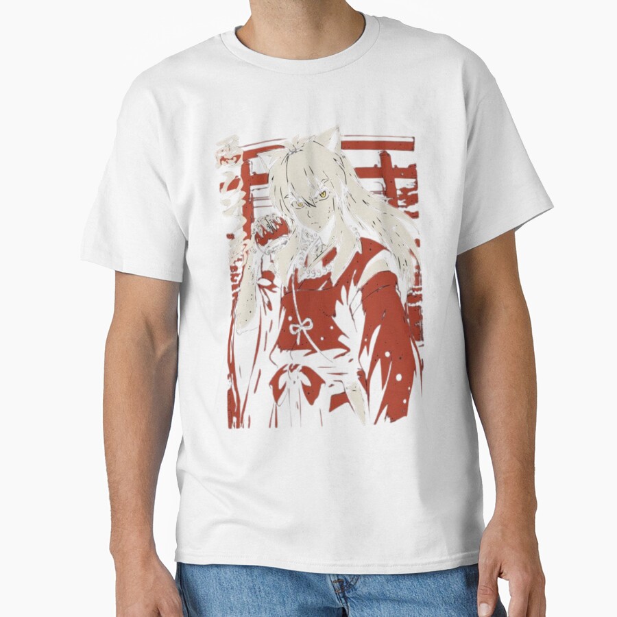 Inuyasha Half Demon Warrior Retro T-shirt - Image 2