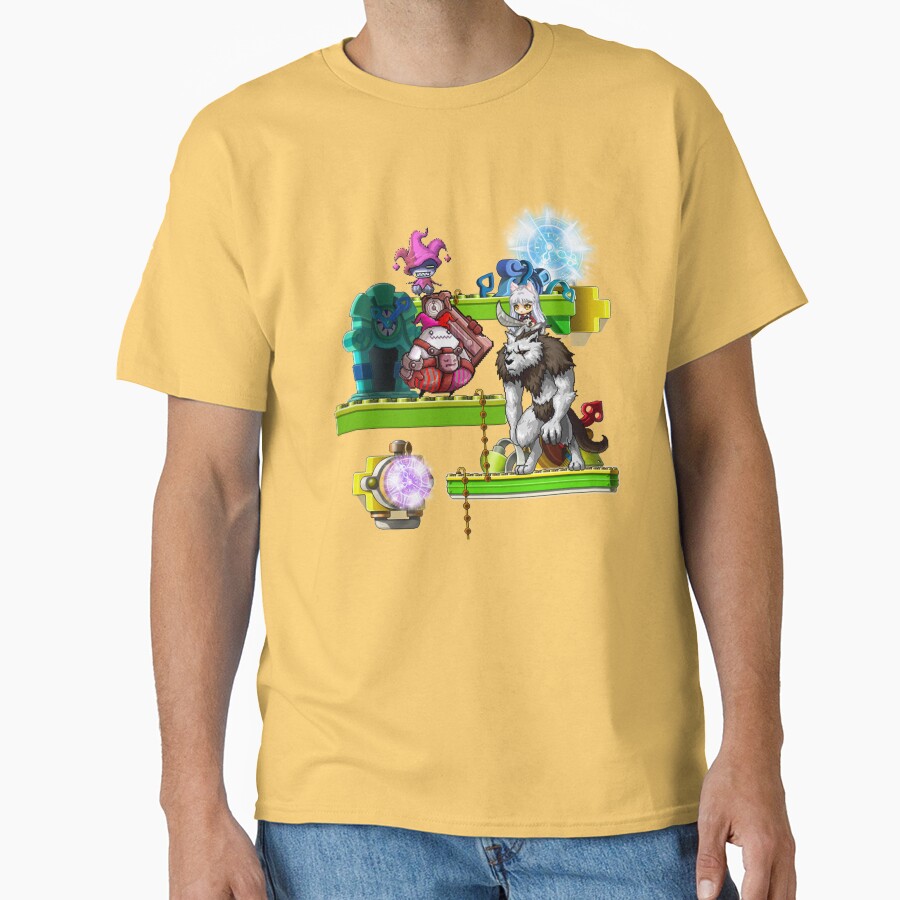 Inuyasha Maplestory Retro Adventure T-shirt - Image 6
