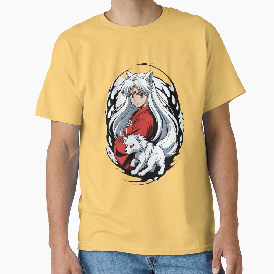 Moonlit Inuyasha Warrior Spirit T-shirt - Image 6