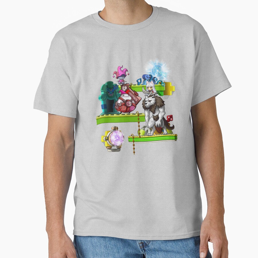 Inuyasha Maplestory Retro Adventure T-shirt