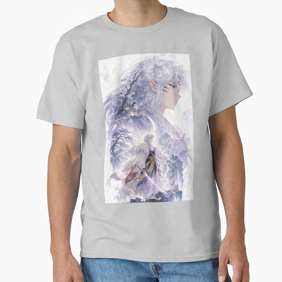 Sesshomaru Moonlit Spirit Guardian T-shirt