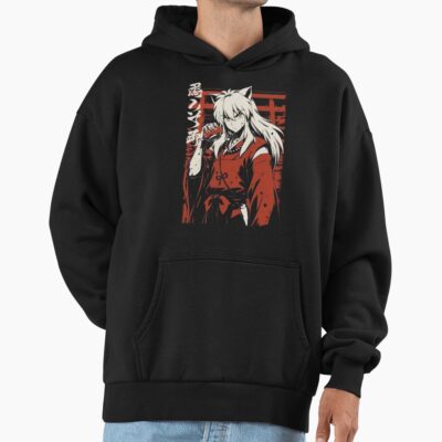 Inuyasha Half Demon Warrior Retro Hoodie