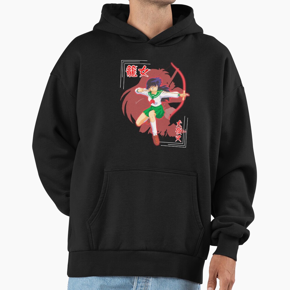 Inuyasha Anime Power Warrior Hoodie - Image 3