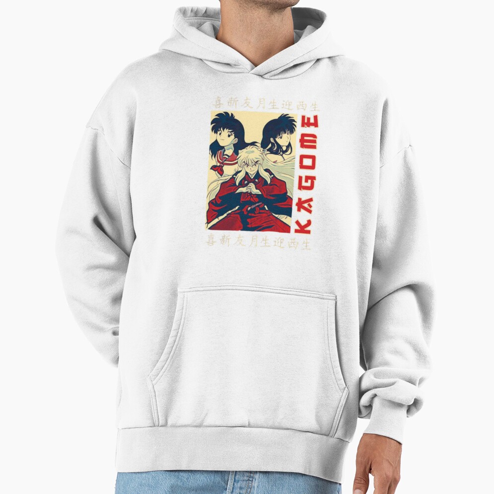 Sesshomaru Silver Hair Demon Hoodie - Image 2