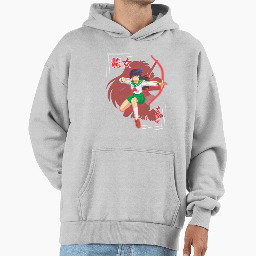Inuyasha Anime Power Warrior Hoodie - Image 5