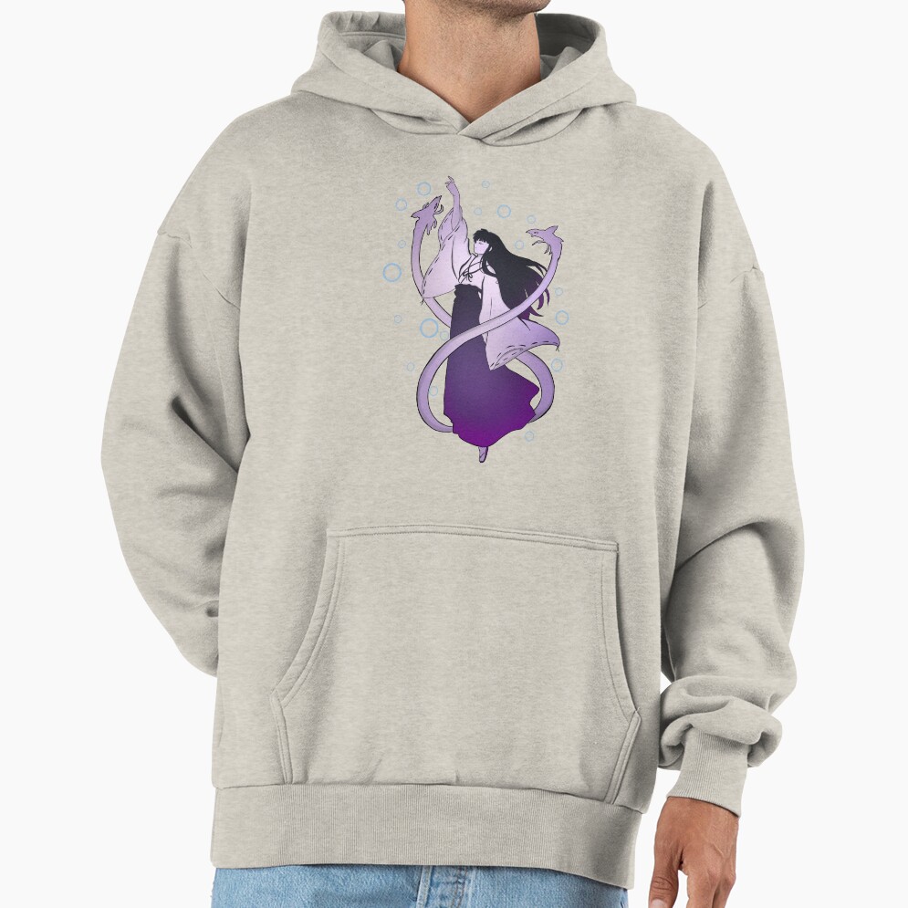 Doodle Miko Kagome Hoodie - Image 4
