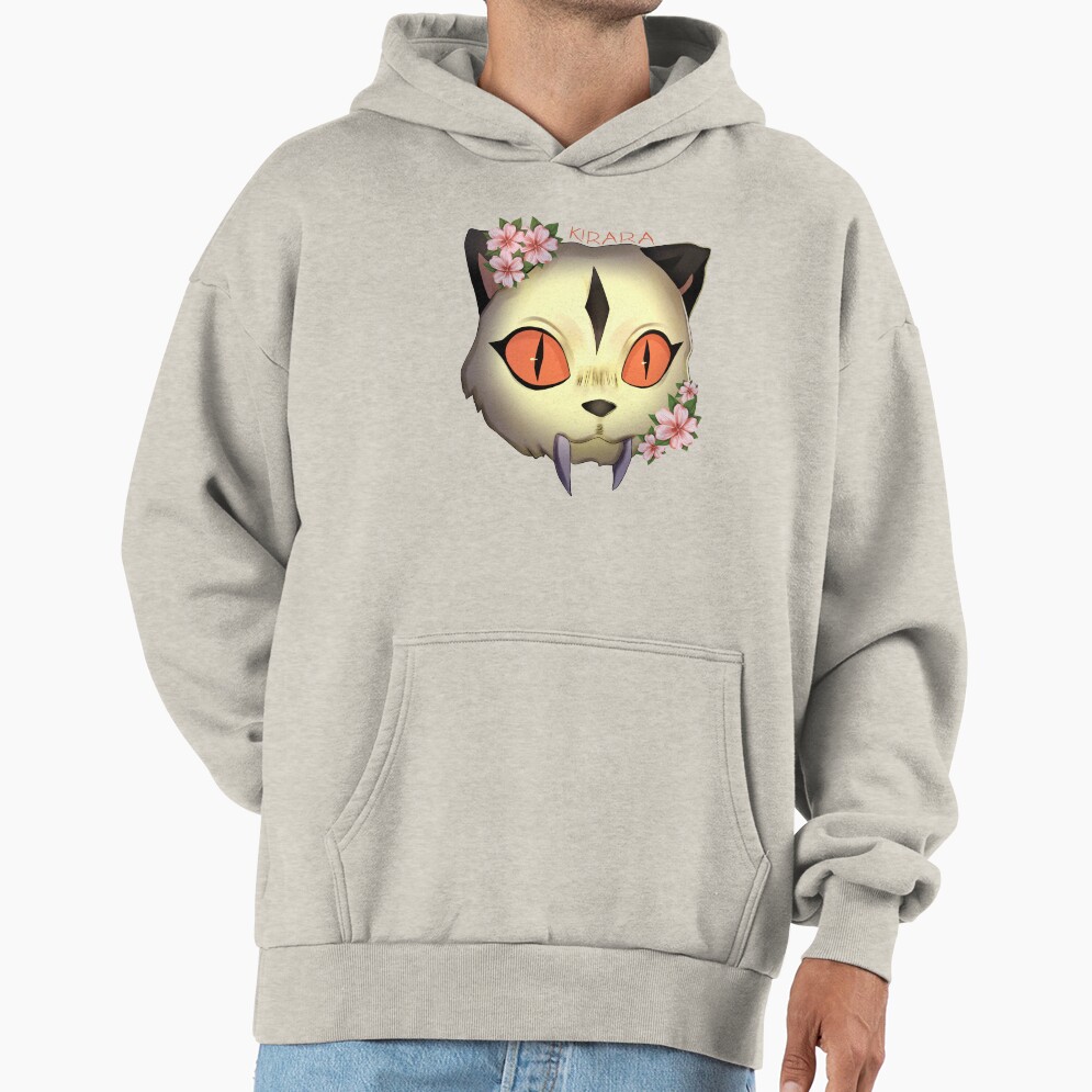 Scribble Kirara Cute Cat With Flowers Hoodie - Image 3