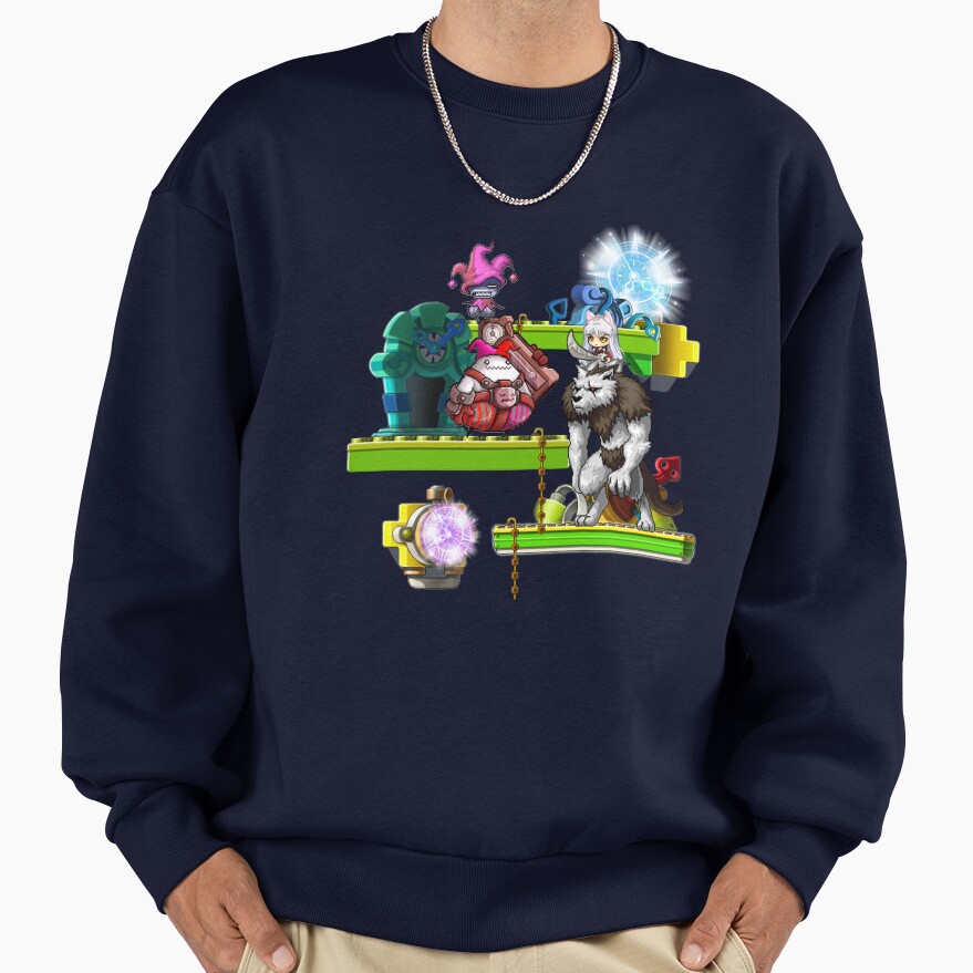 Inuyasha Maplestory Retro Adventure Sweatshirt