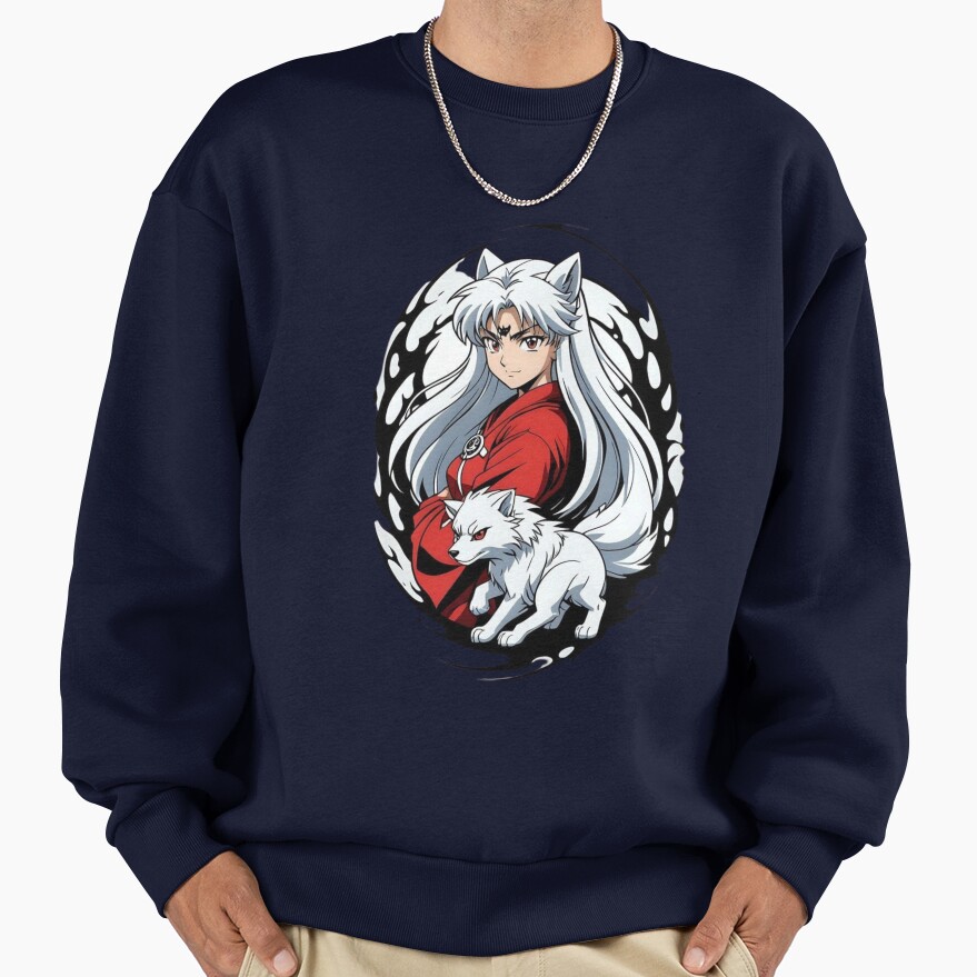 Moonlit Inuyasha Warrior Spirit Sweatshirt - Image 5