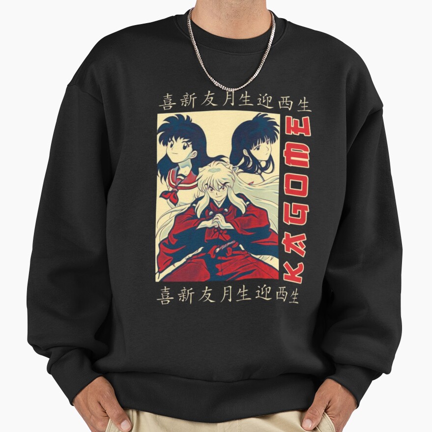 Sesshomaru Silver Hair Demon Sweatshirt