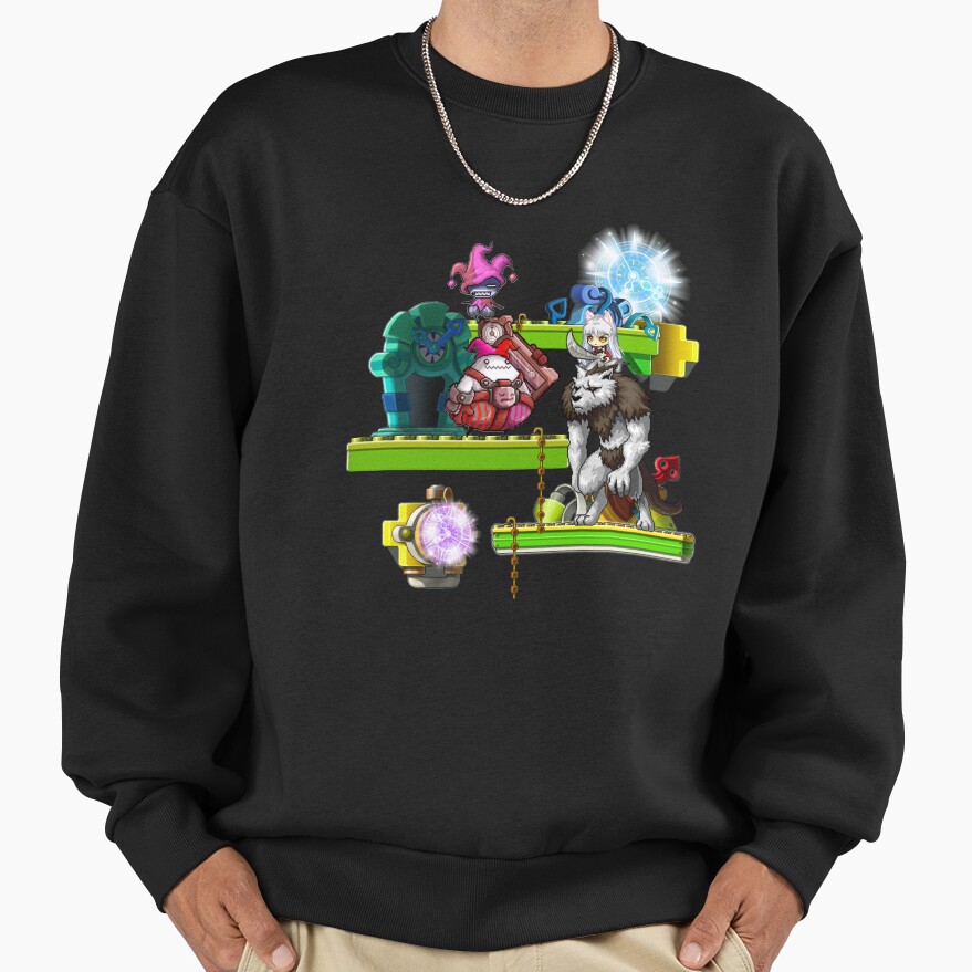 Inuyasha Maplestory Retro Adventure Sweatshirt - Image 3