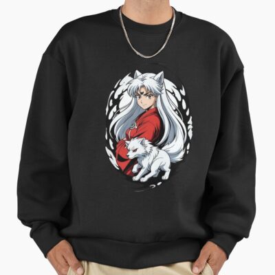 Moonlit Inuyasha Warrior Spirit Sweatshirt