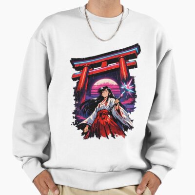 Retro Kagome Shrine Maiden Sweatshirt