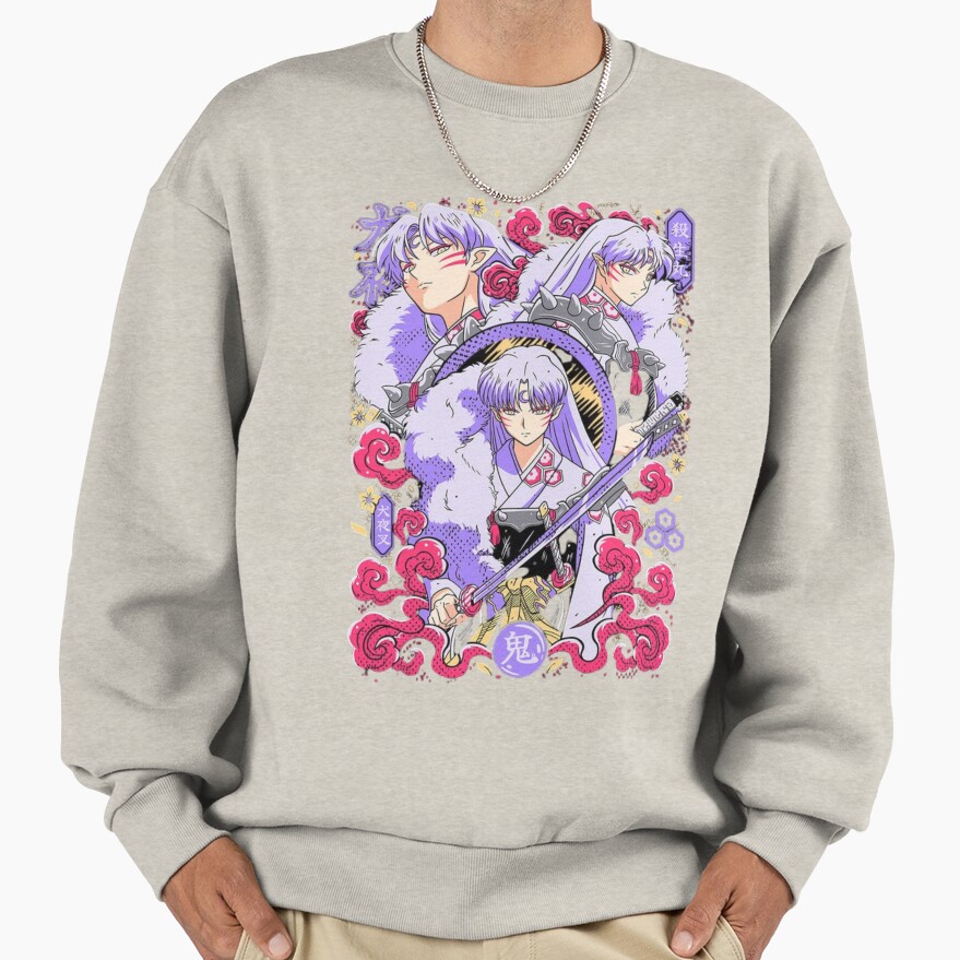Sacred Jewel Inuyasha Warrior Sweatshirt - Image 3