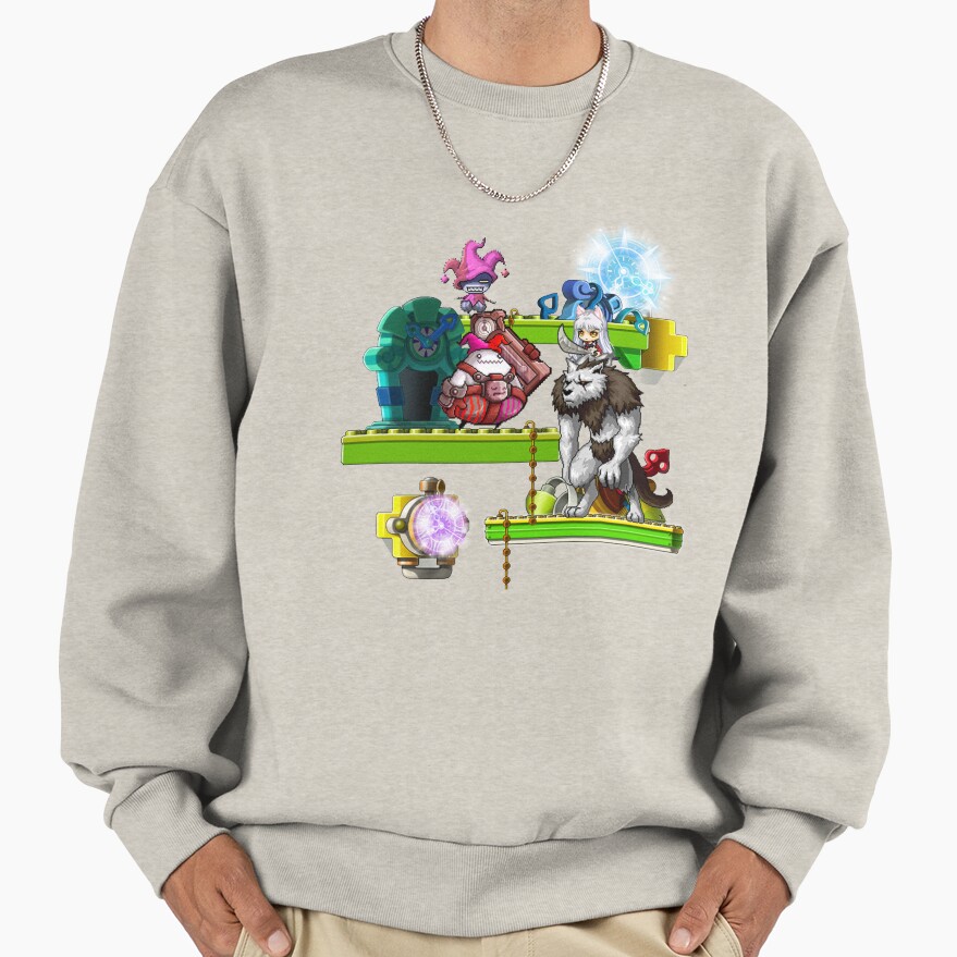 Inuyasha Maplestory Retro Adventure Sweatshirt - Image 4