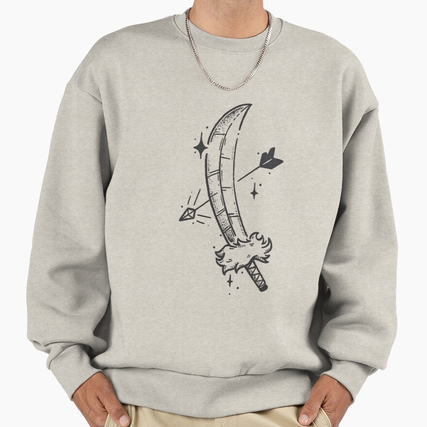Inuyasha Cursed Sword Sweatshirt - Image 3