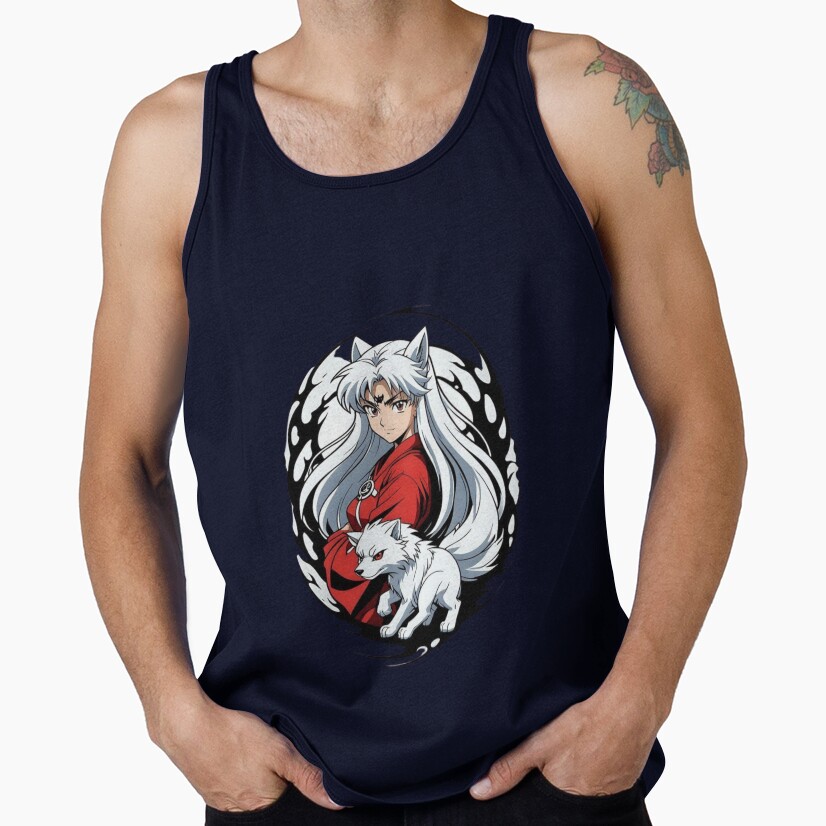 Moonlit Inuyasha Warrior Spirit Tank Top - Image 5