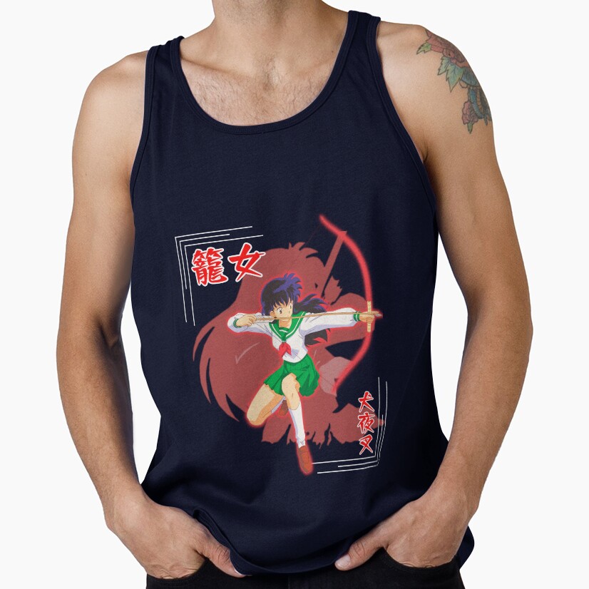 Inuyasha Anime Power Warrior Tank Top - Image 5