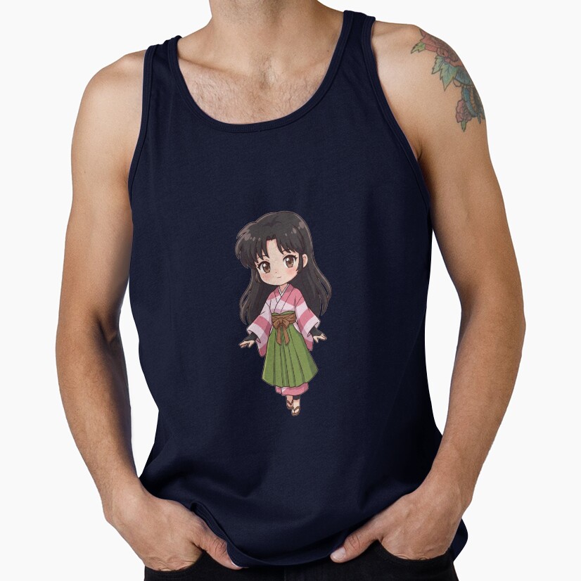 Inuyasha Chibi Sango Demon Slayer Tank Top - Image 5