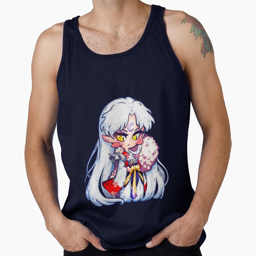 Chibi Sesshomaru Demon Lord Tank Top - Image 5