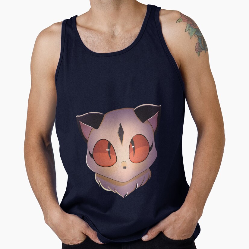 Doodle Cute Kirara Tank Top - Image 5