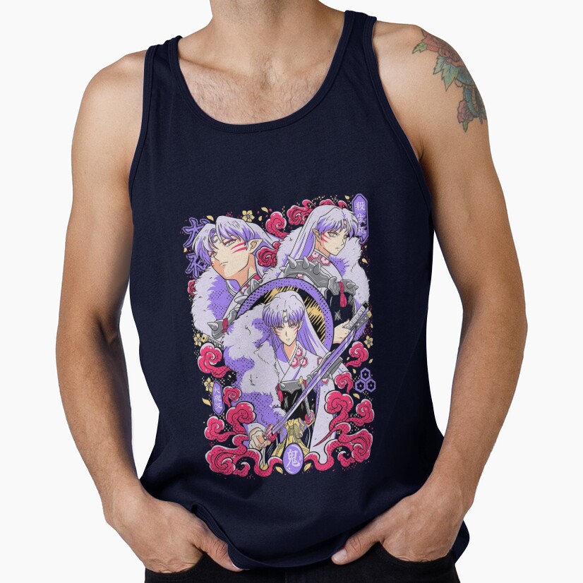 Sacred Jewel Inuyasha Warrior Tank Top - Image 5