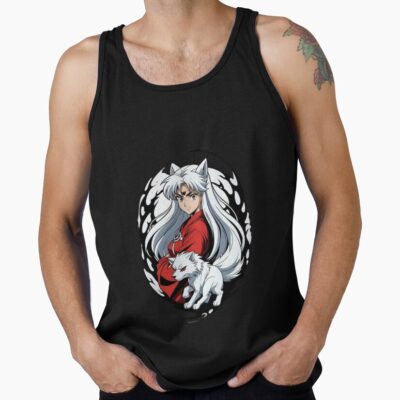 Moonlit Inuyasha Warrior Spirit Tank Top