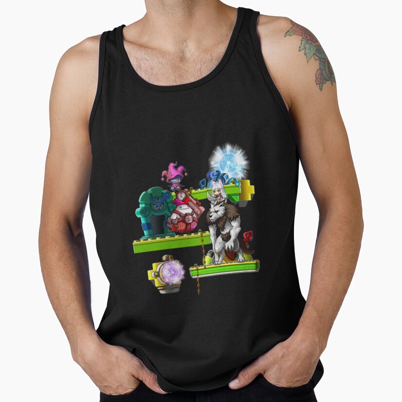 Inuyasha Maplestory Retro Adventure Tank Top - Image 3