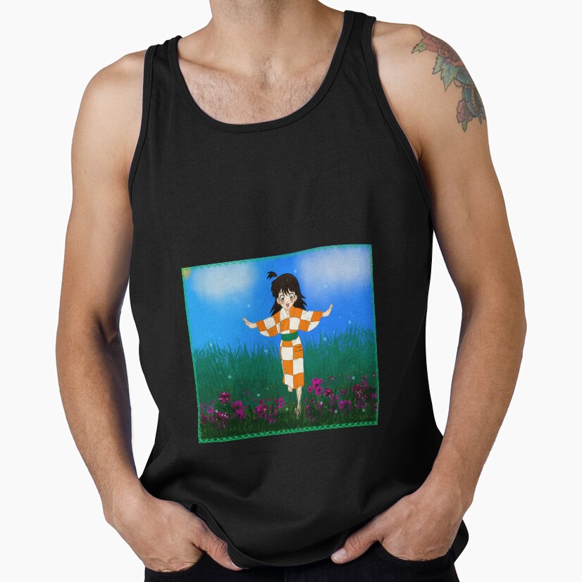 Rin Inuyasha Chibi Character Tank Top - Image 3