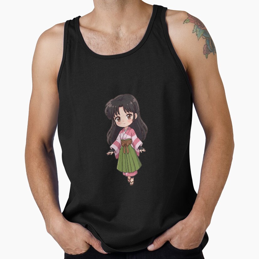 Inuyasha Chibi Sango Demon Slayer Tank Top - Image 2