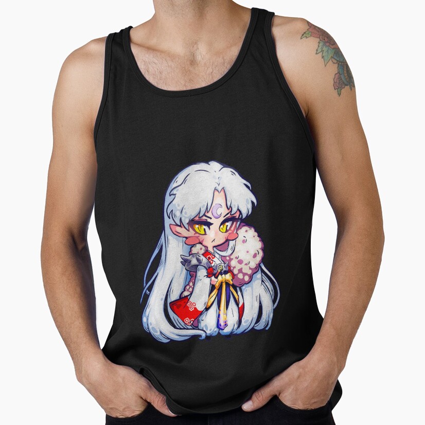 Chibi Sesshomaru Demon Lord Tank Top - Image 2