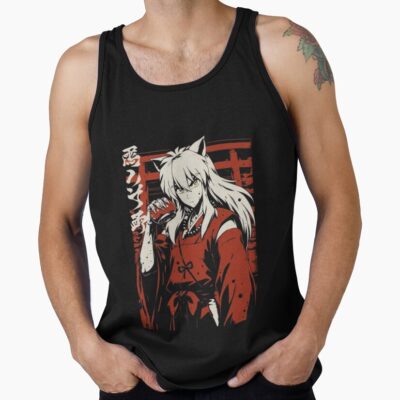 Inuyasha Half Demon Warrior Retro Tank Top