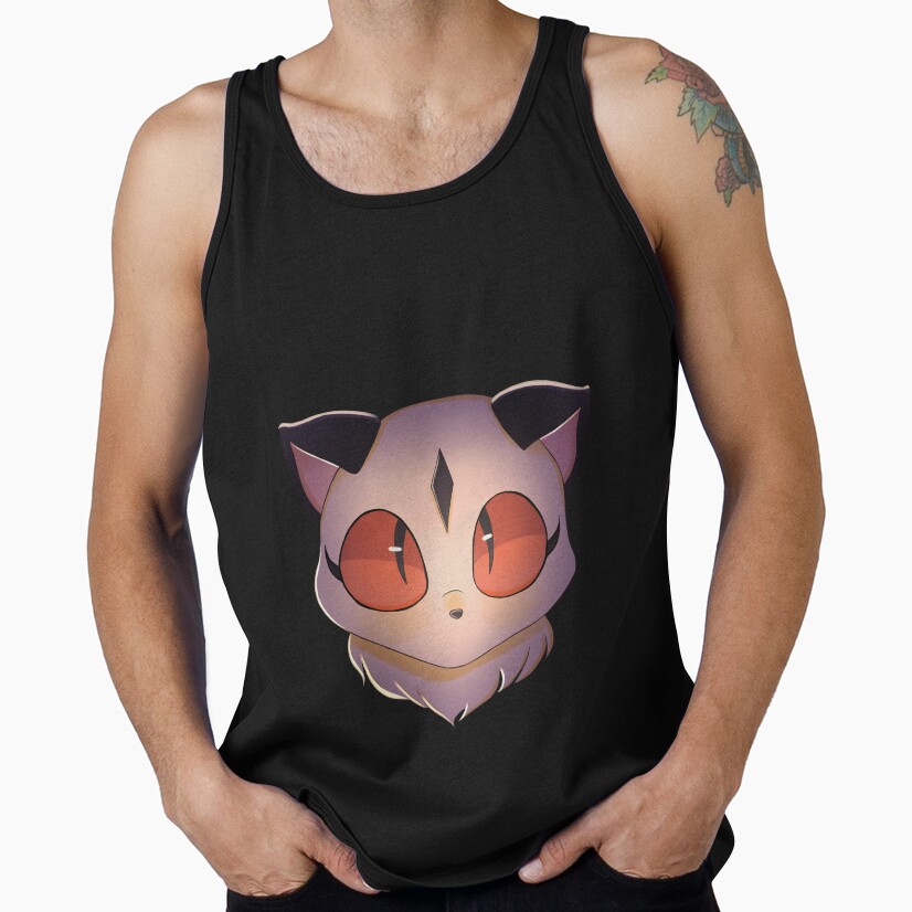 Doodle Cute Kirara Tank Top - Image 2