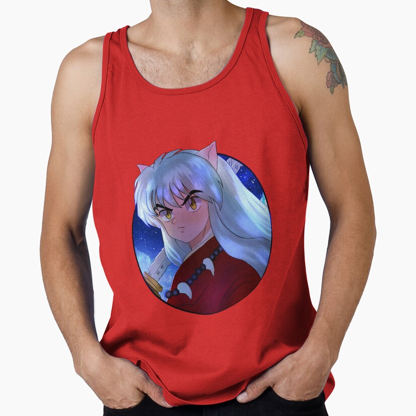 Scribble Inuyasha Hanyou Tank Top