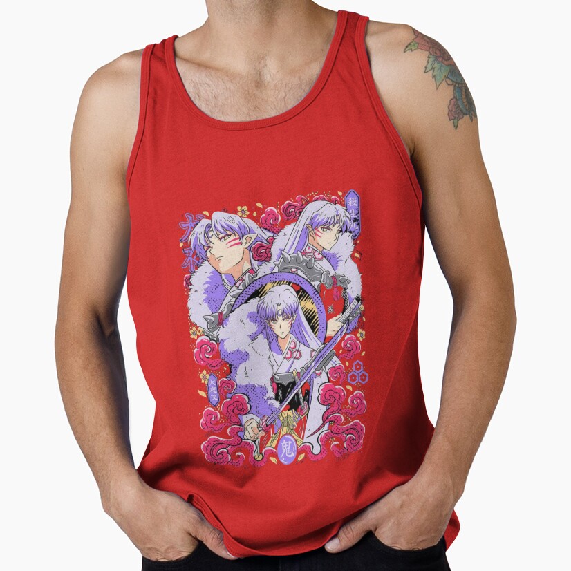 Sacred Jewel Inuyasha Warrior Tank Top - Image 4
