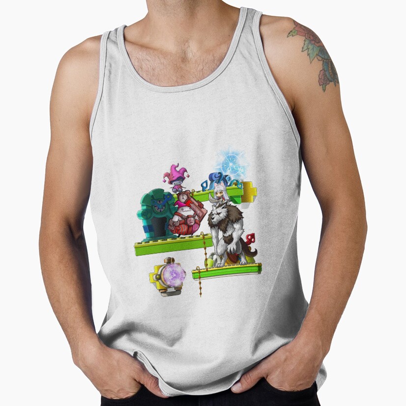Inuyasha Maplestory Retro Adventure Tank Top - Image 2
