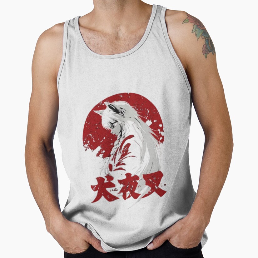 Inuyasha Feudal Era Swordsman Tank Top - Image 2