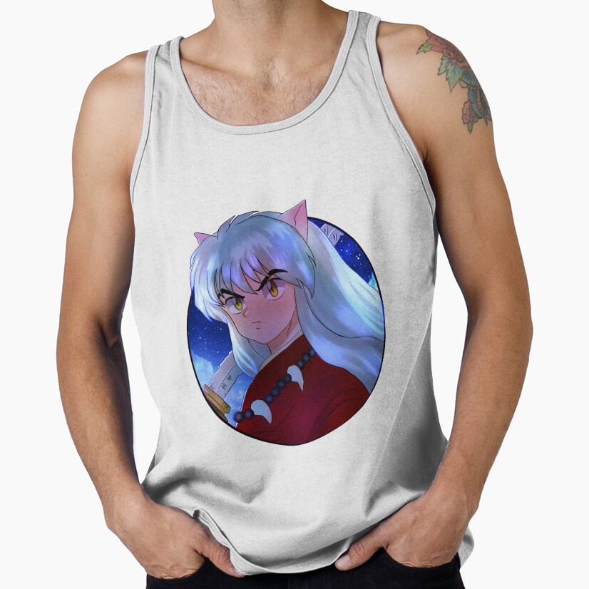Scribble Inuyasha Hanyou Tank Top - Image 2
